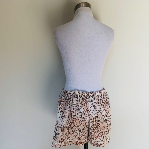 Sleep Pants Brown Animal Print Large STARS ABOVE - Picture 6 of 7